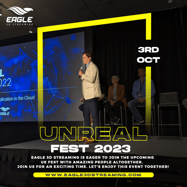 Meet Eagle 3D Streaming at Unreal Fest 2023