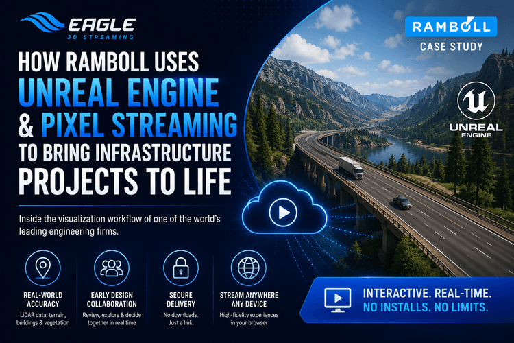 How Ramboll Uses Unreal Engine and Pixel Streaming to Bring Infrastructure Projects to Life